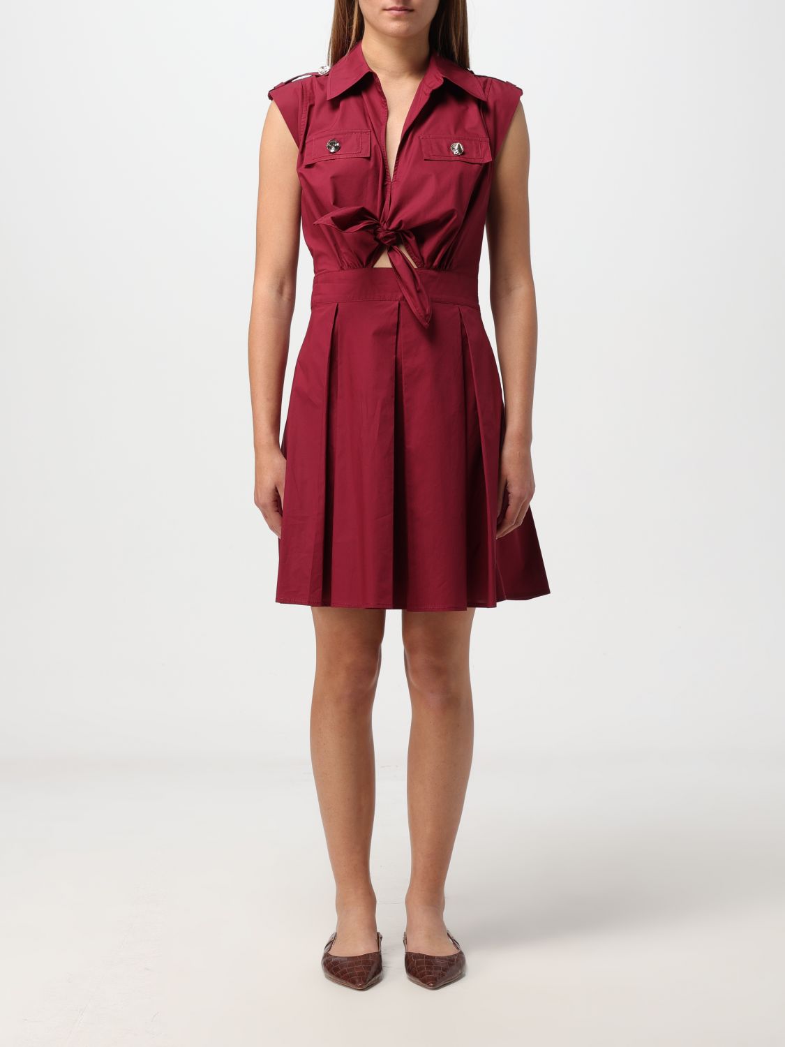 Liu Jo Dress LIU JO Woman color Burgundy