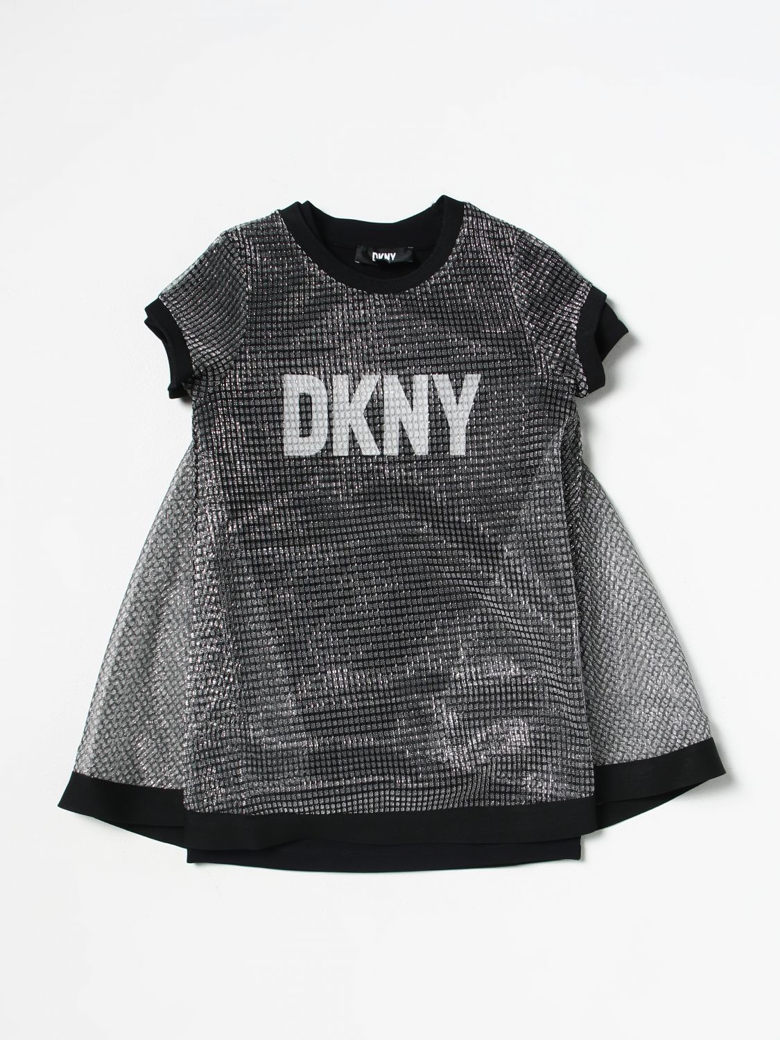 DKNY Dress DKNY Kids colour Grey