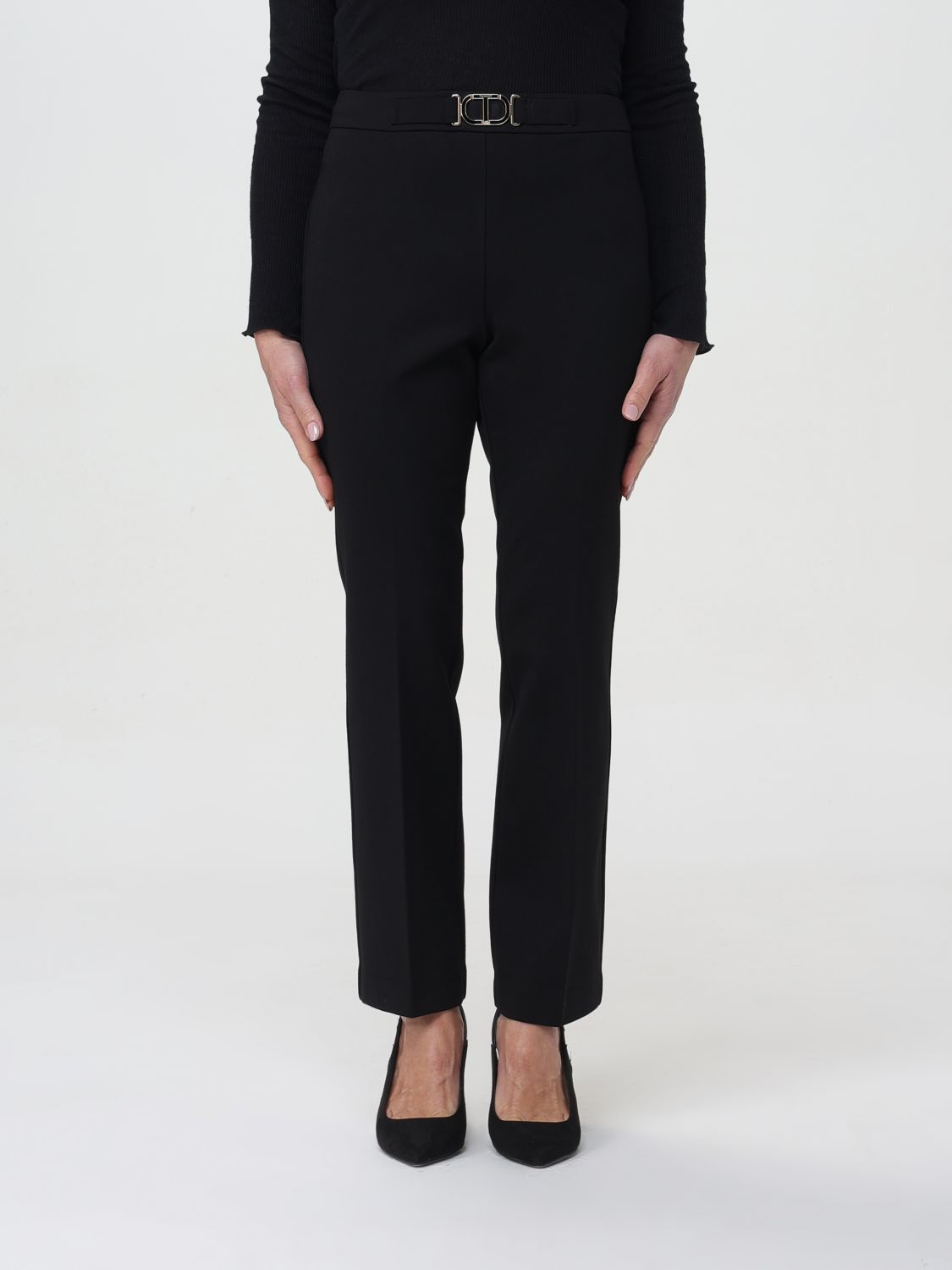 Twinset Trousers TWINSET Woman colour Black