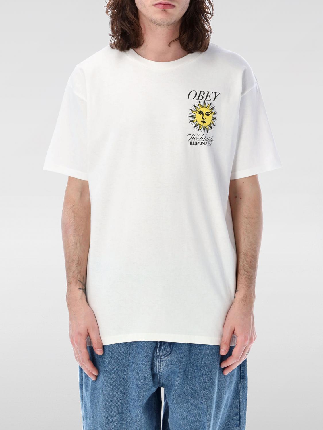 Obey T-Shirt OBEY Men color White