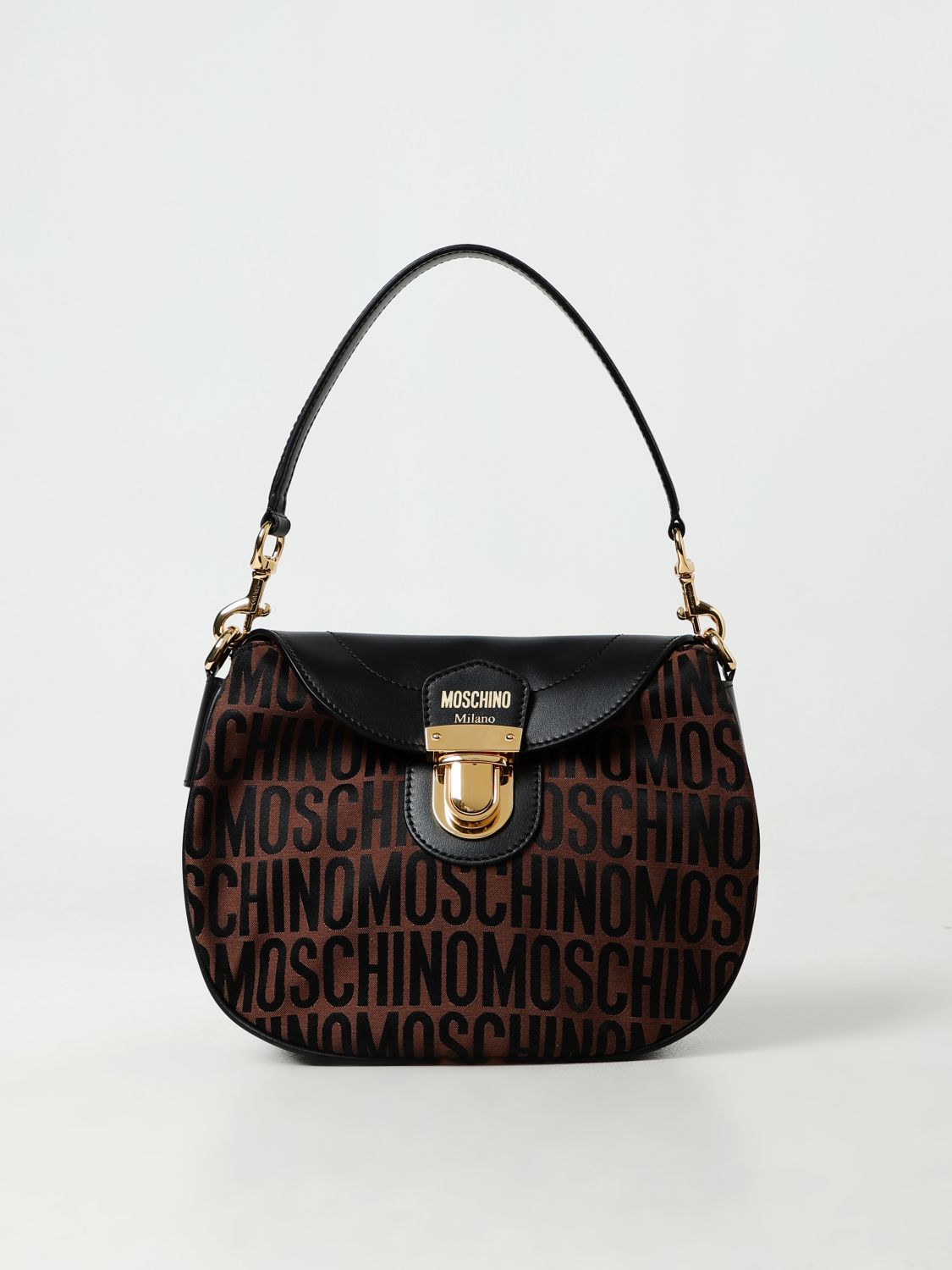 Moschino Couture Shoulder Bag MOSCHINO COUTURE Woman colour Brown