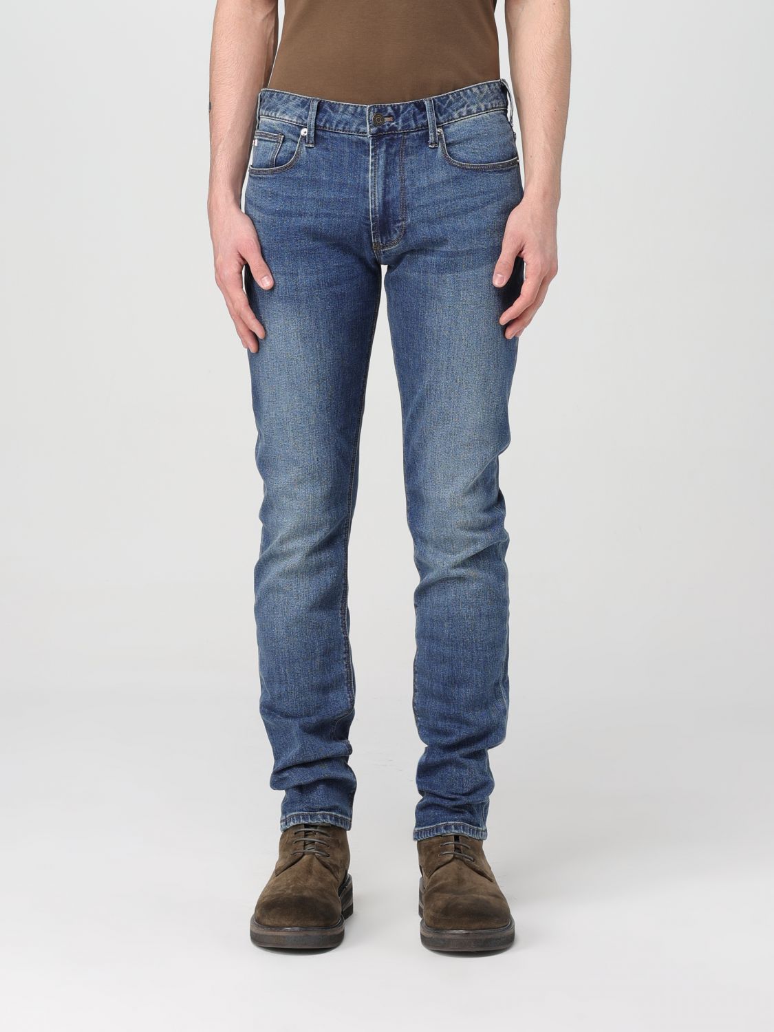 Emporio Armani Jeans EMPORIO ARMANI Men colour Denim