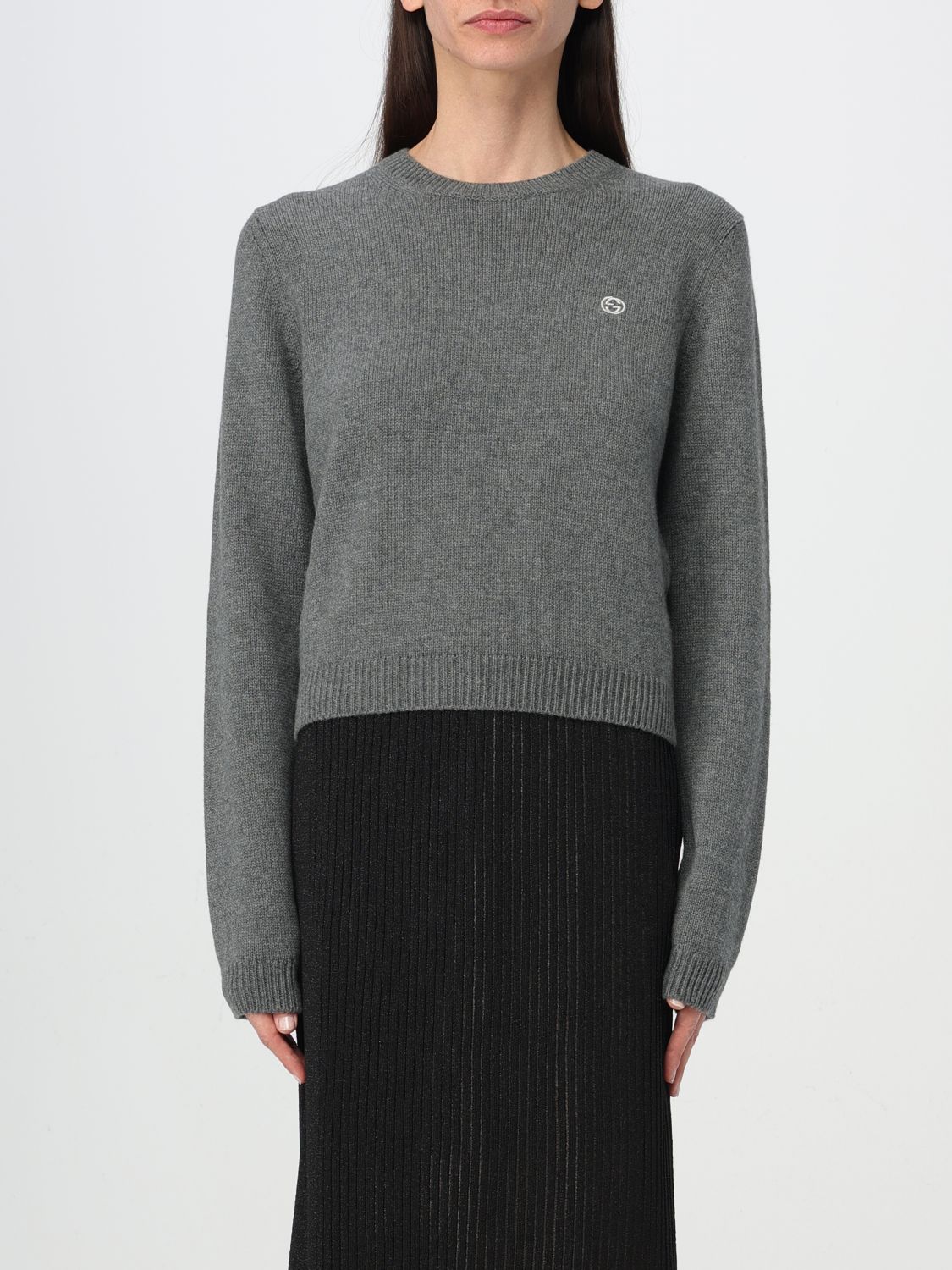Gucci Sweater GUCCI Woman color Grey