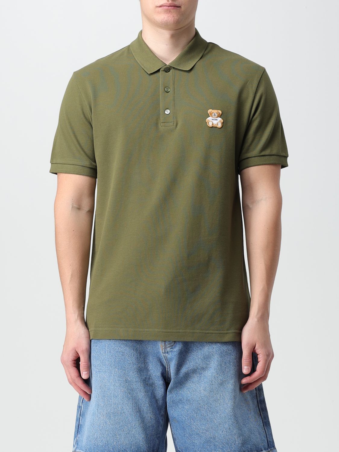 Moschino Couture Polo Shirt MOSCHINO COUTURE Men colour Olive