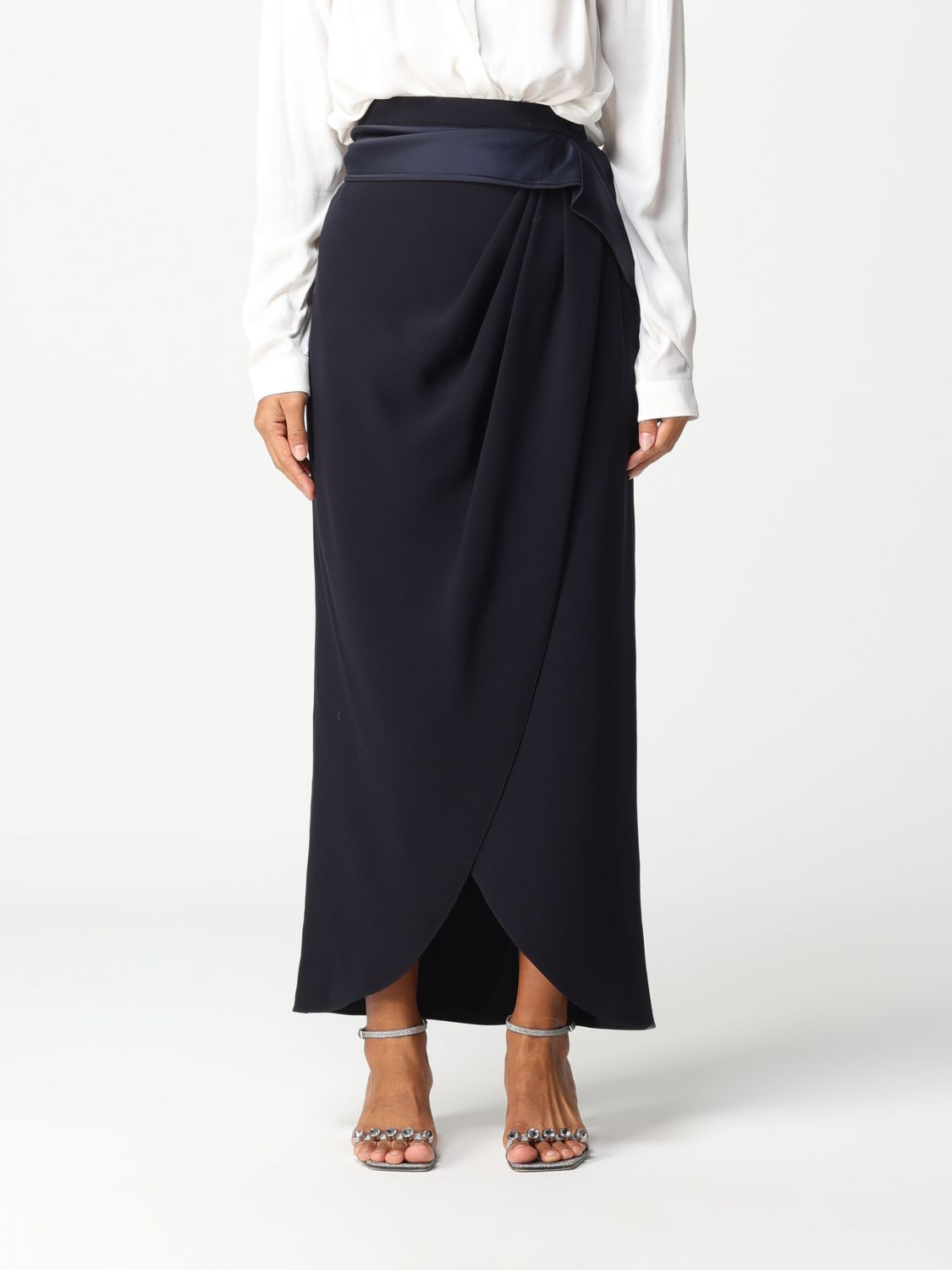 Emporio Armani Skirt EMPORIO ARMANI Woman colour Blue