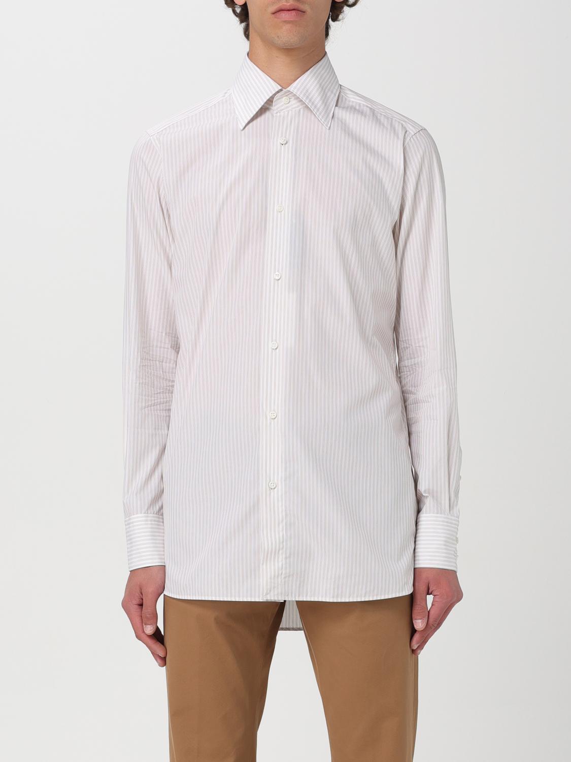 BOSS Shirt BOSS Men colour Beige