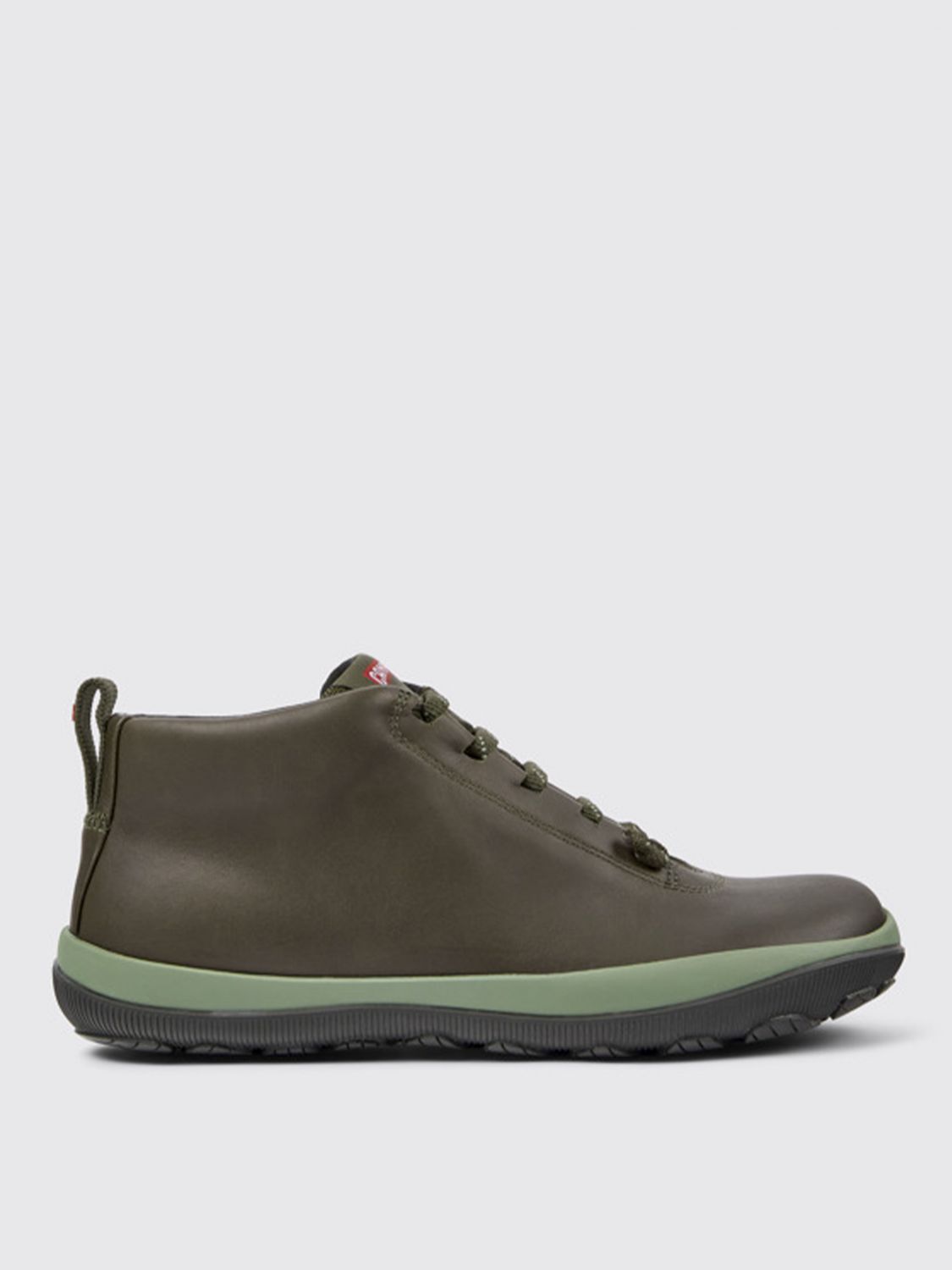 Camper Flat Ankle Boots CAMPER Woman colour Green