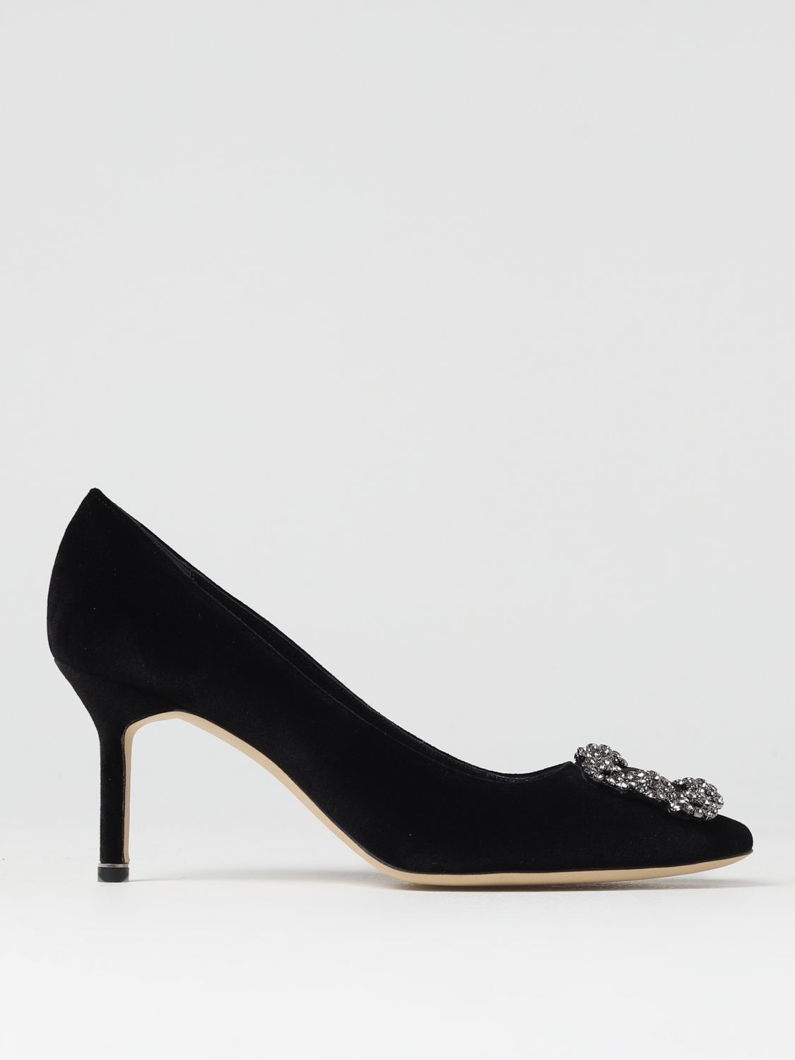 Manolo Blahnik Court Shoes MANOLO BLAHNIK Woman colour Black