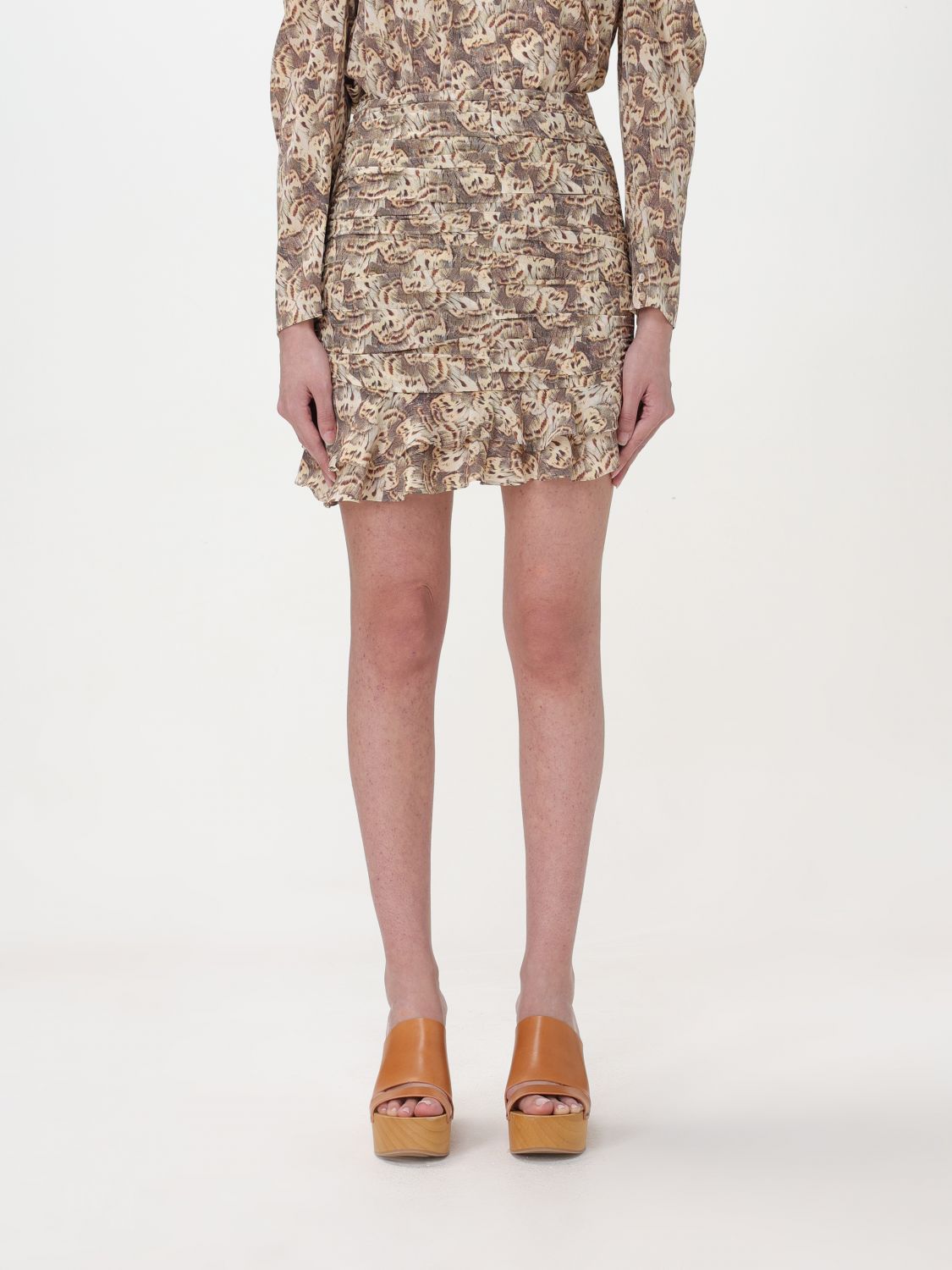 Isabel Marant Skirt ISABEL MARANT Woman colour Natural