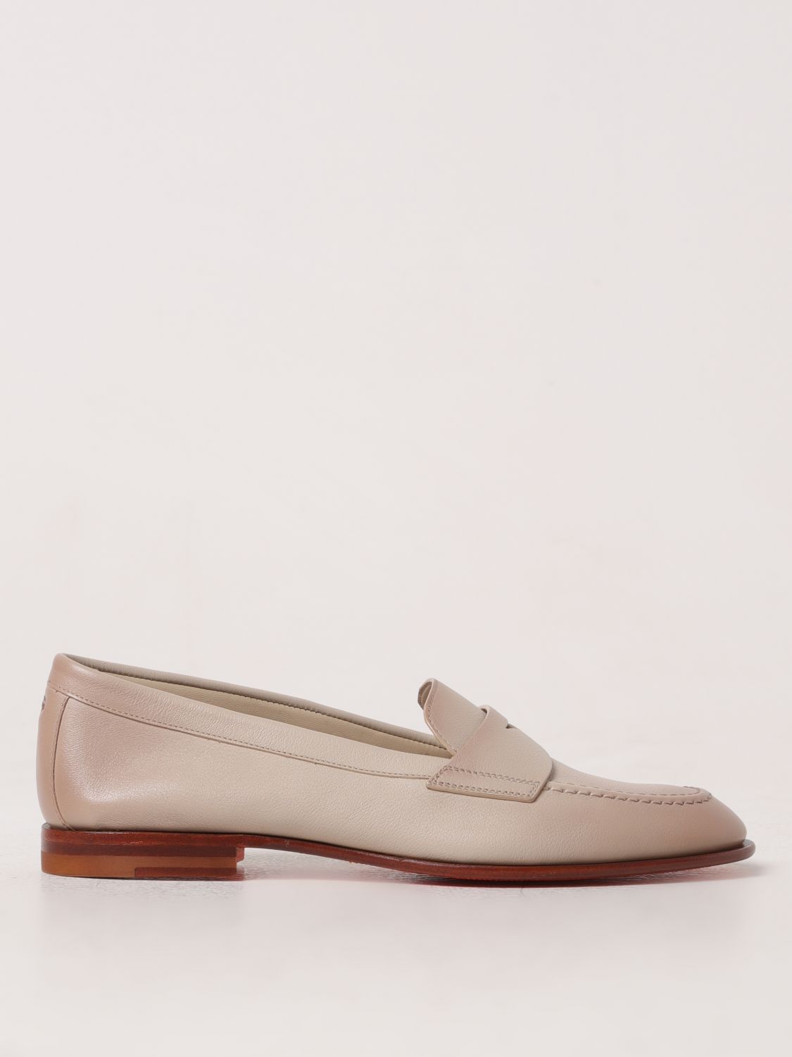 Santoni Loafers SANTONI Woman colour Beige