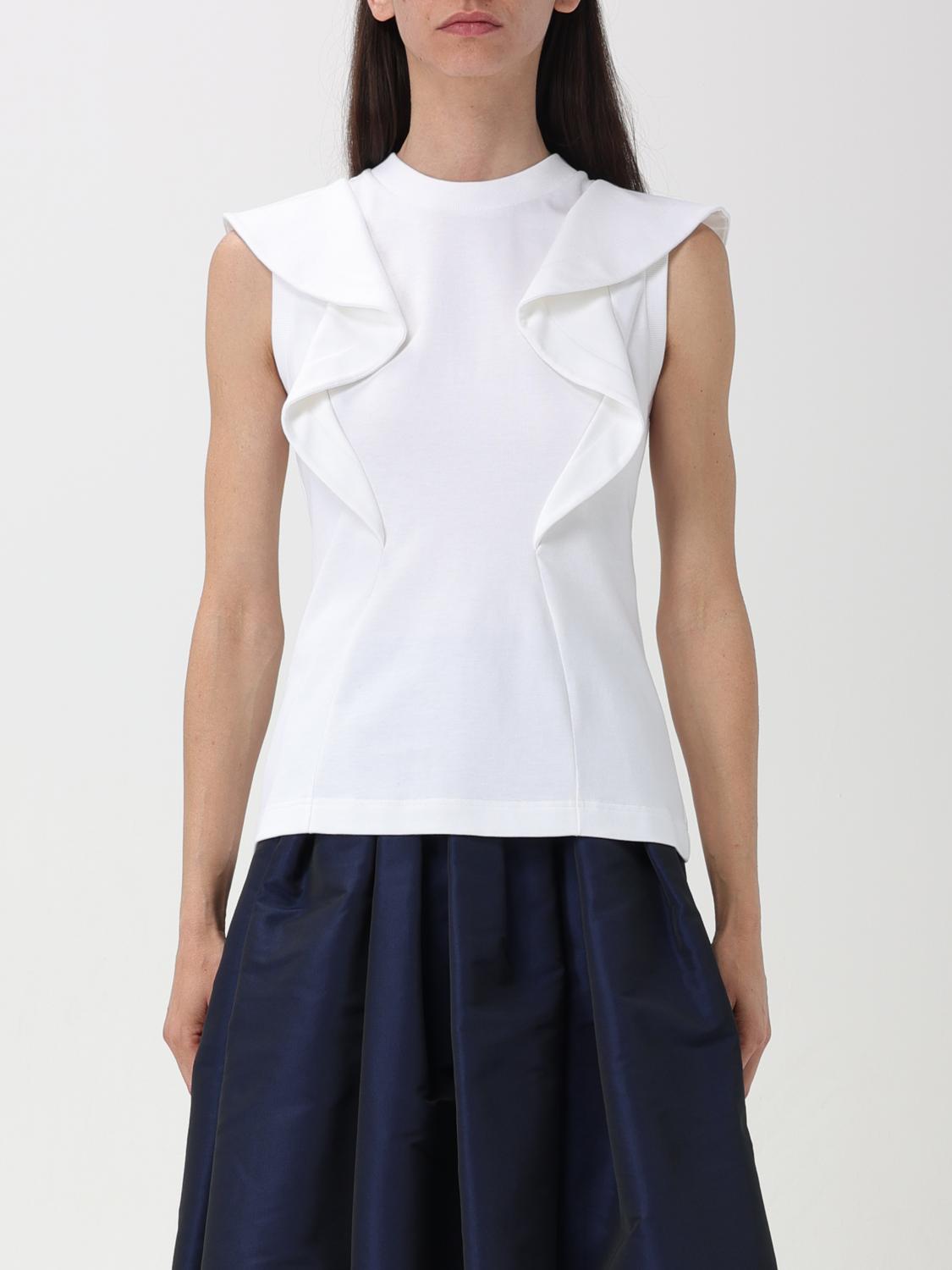 Alexander McQueen Top ALEXANDER MCQUEEN Woman colour White