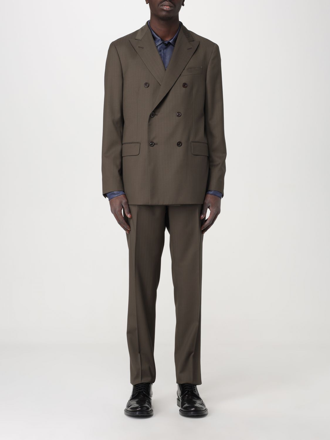 Boglioli Suit BOGLIOLI Men colour Brown