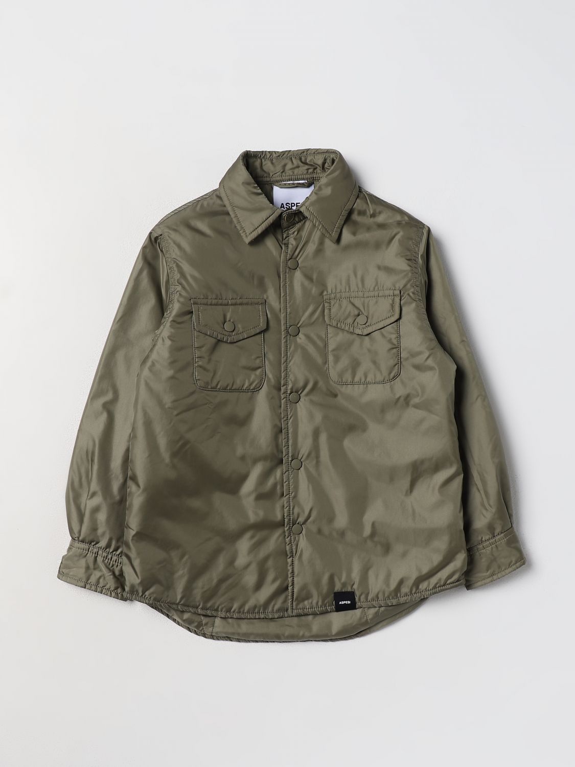 Aspesi Jacket ASPESI Kids colour Military