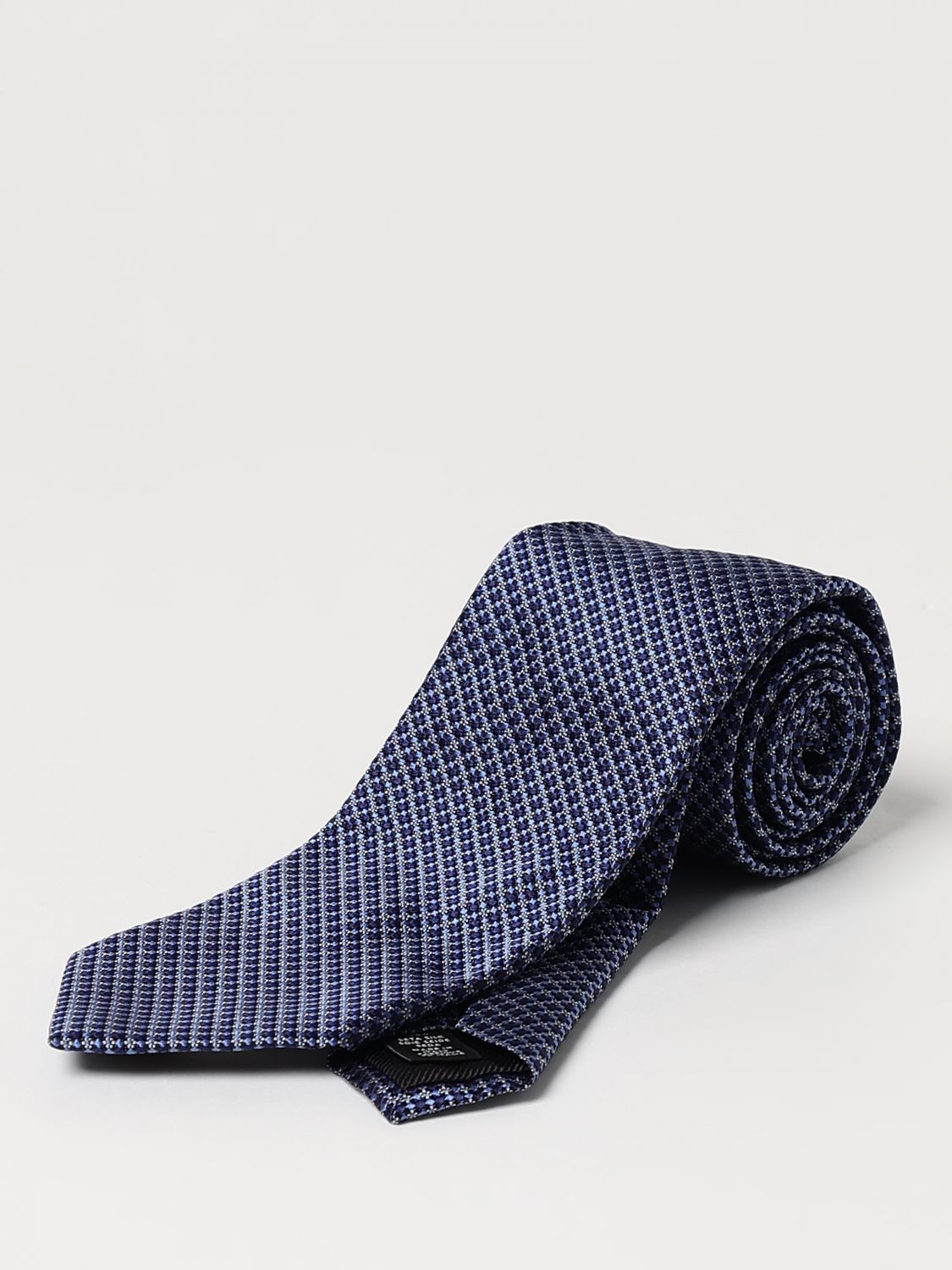 zegna Tie ZEGNA Men colour Gnawed Blue