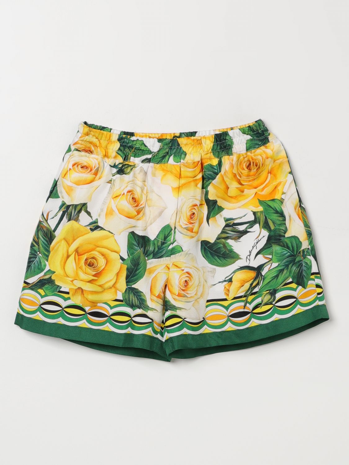 Dolce & Gabbana Short DOLCE & GABBANA Kids colour Yellow