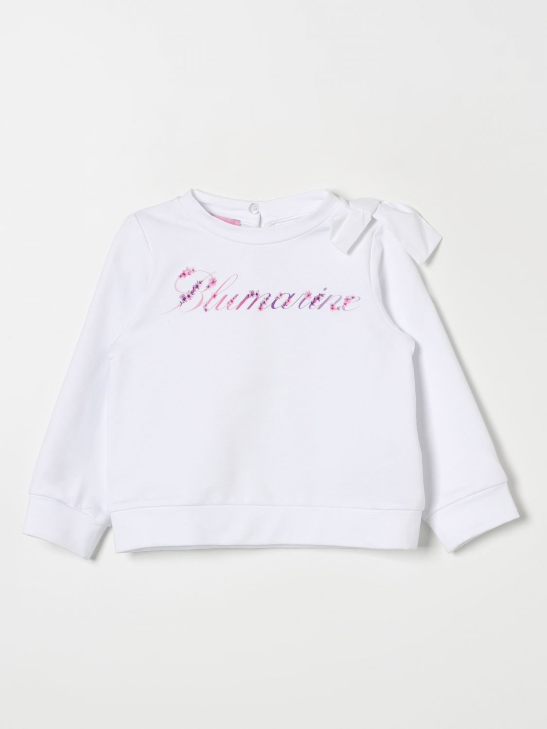 Miss Blumarine Sweater MISS BLUMARINE Kids color White