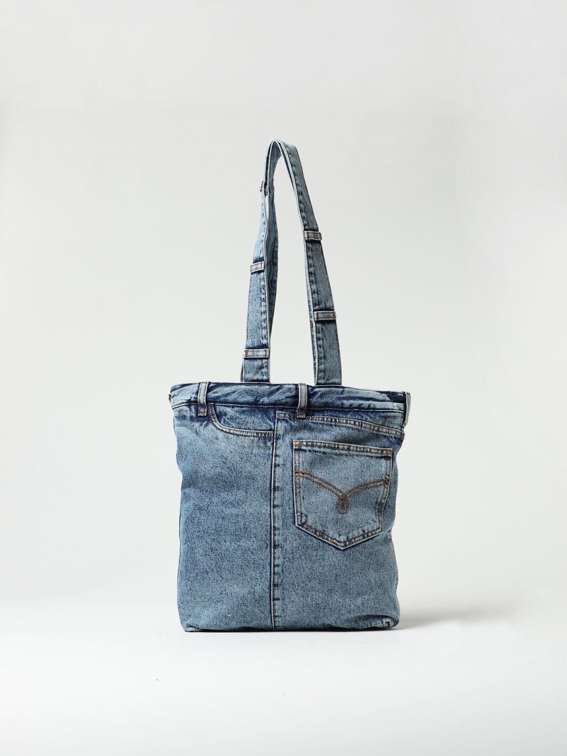 Moschino Jeans Tote Bags MOSCHINO JEANS Woman colour Blue