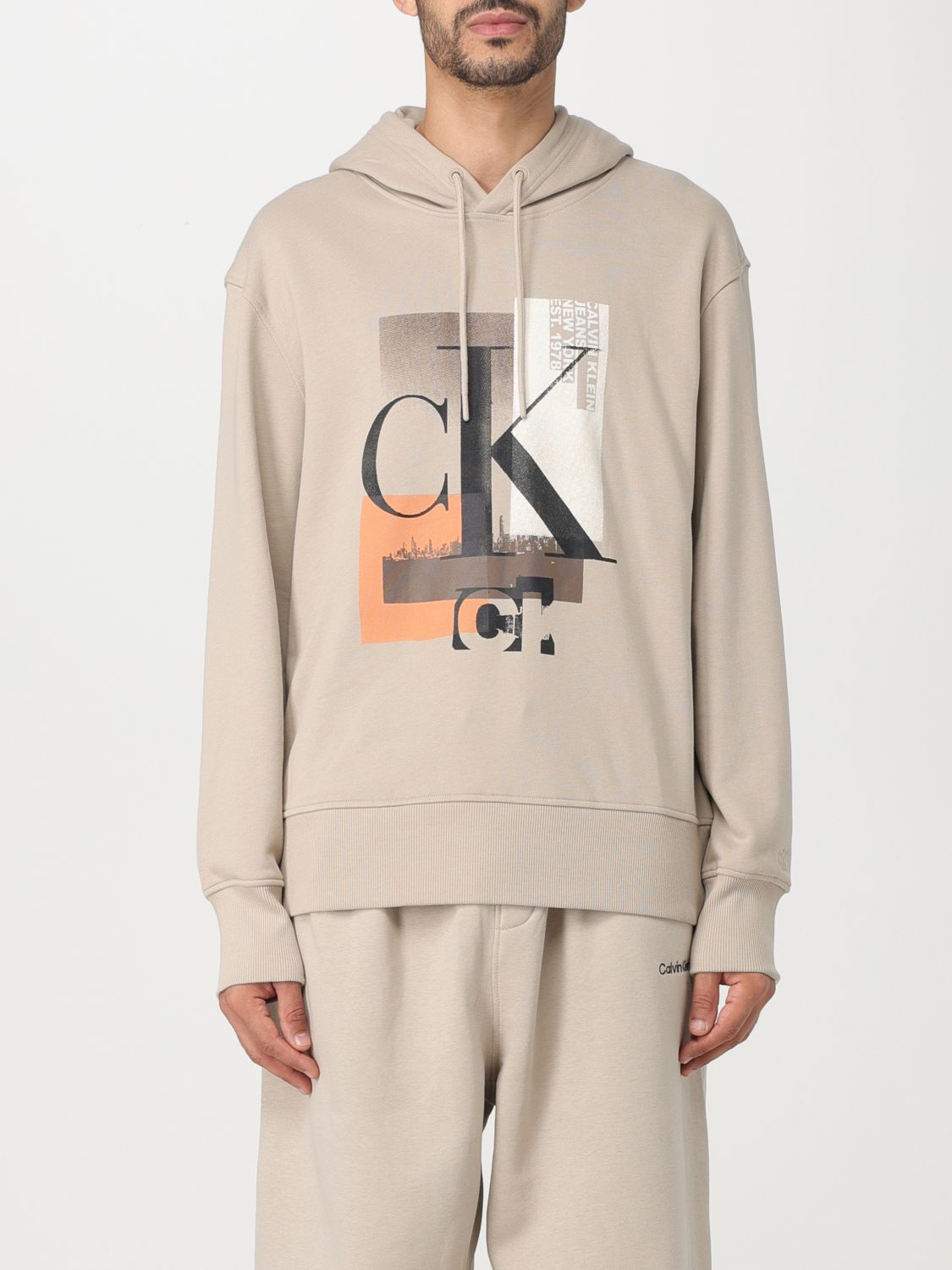 Calvin Klein Sweatshirt CALVIN KLEIN Men colour Beige