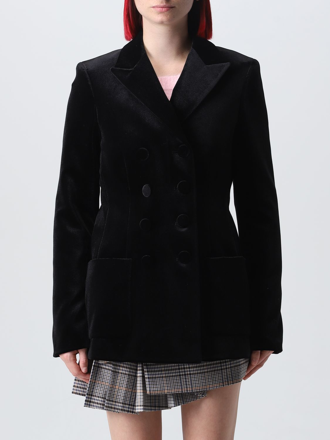 Philosophy Di Lorenzo Serafini Blazer PHILOSOPHY DI LORENZO SERAFINI Woman colour Black