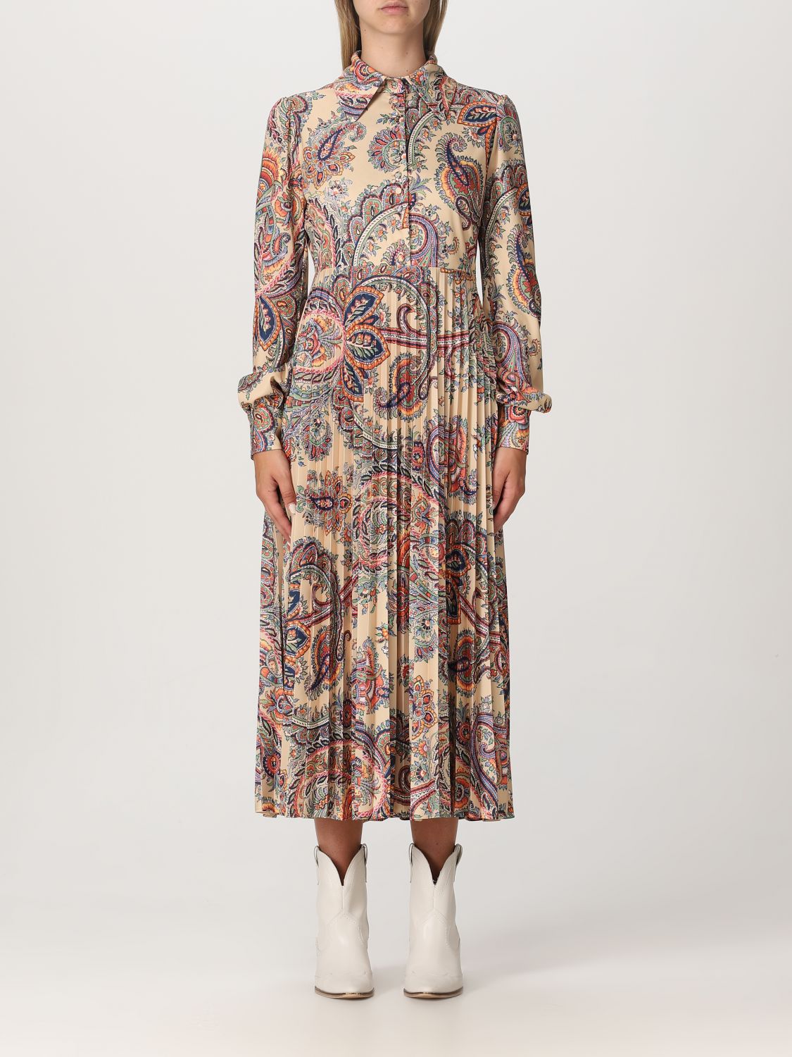 Etro Dress ETRO Woman colour Beige