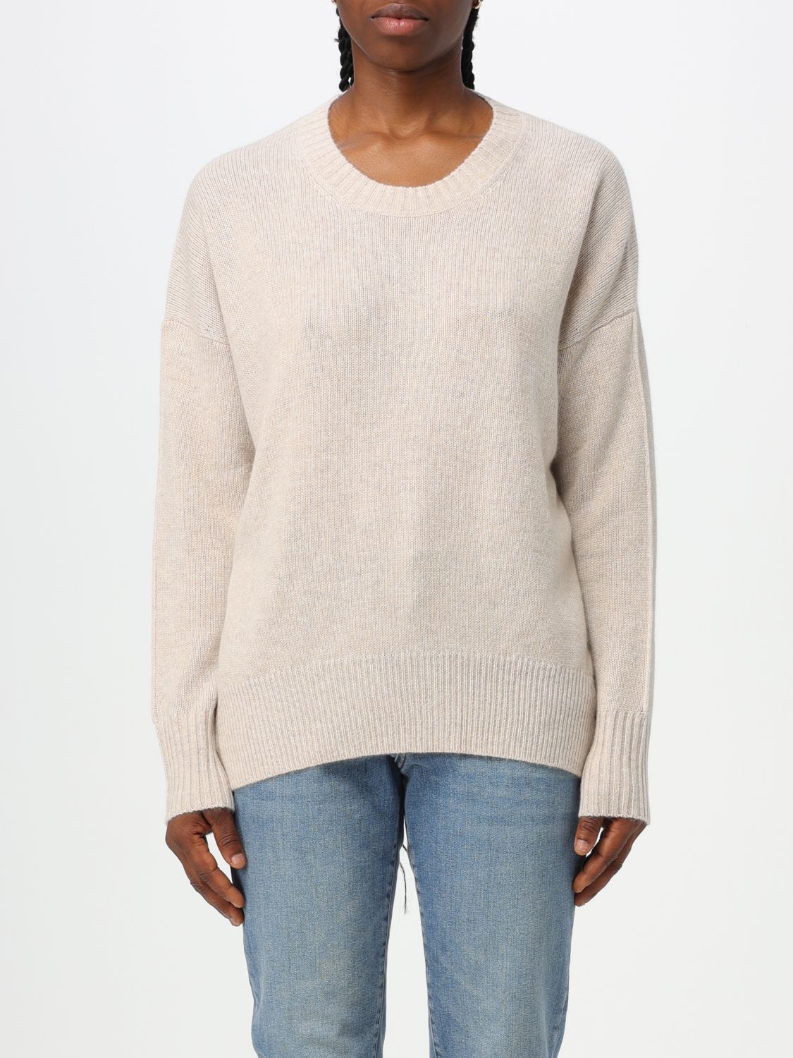 Allude Jumper ALLUDE Woman colour Beige