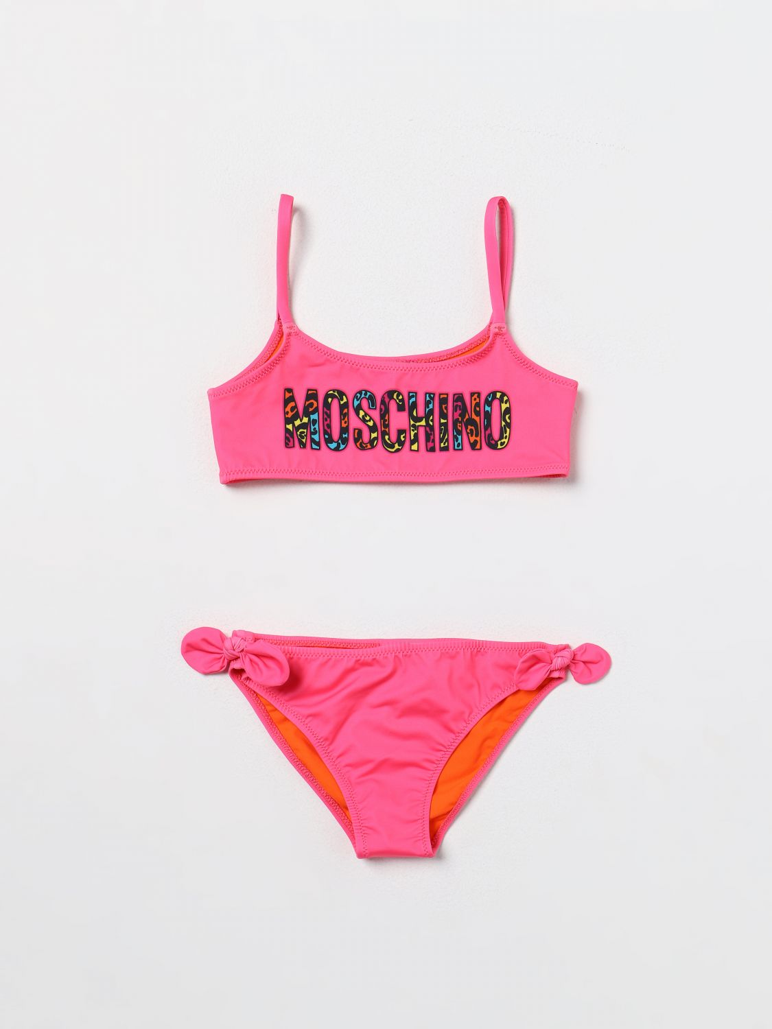  Swimsuit MOSCHINO KID Kids colour Fuchsia