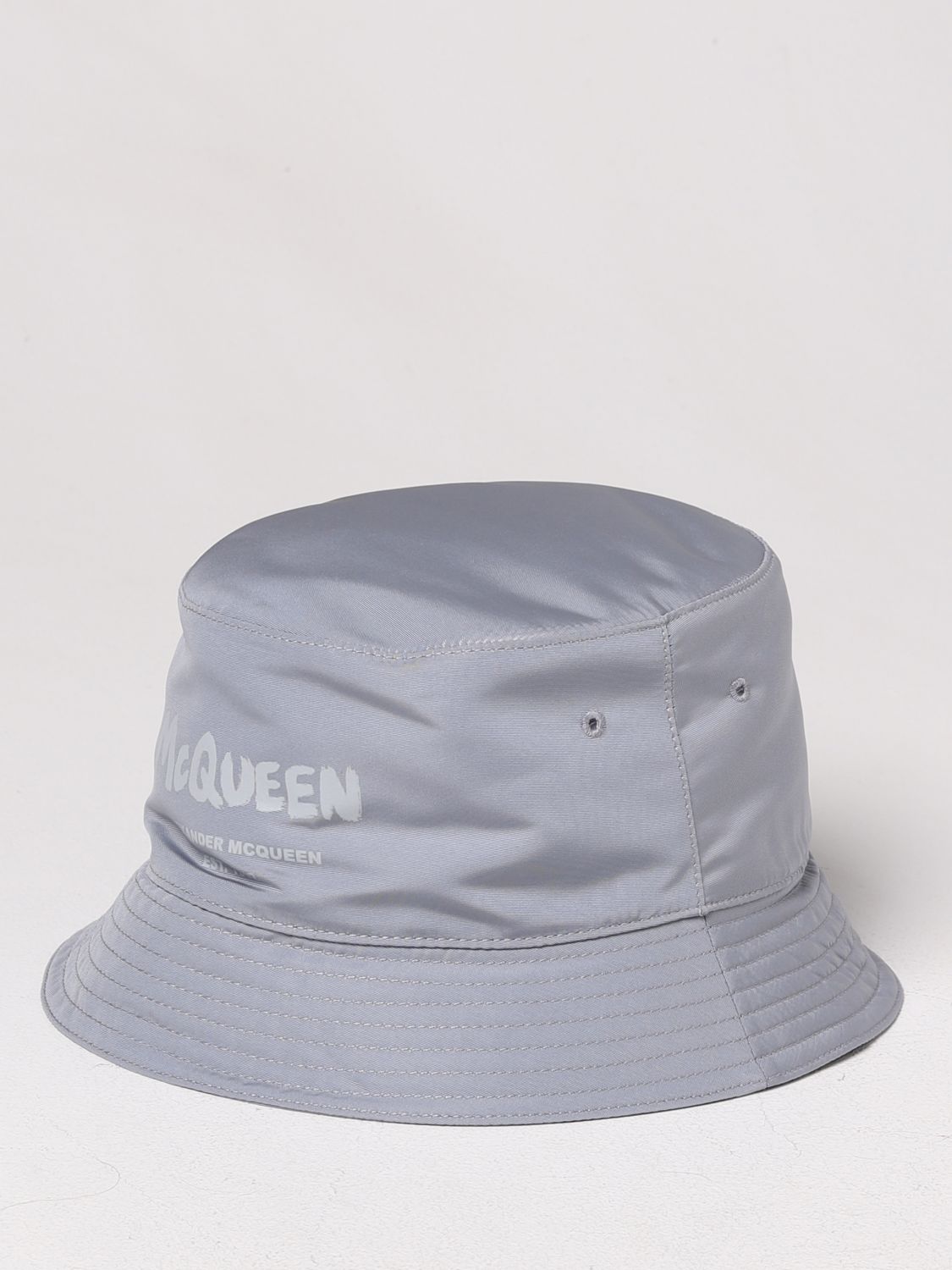 Alexander McQueen Hat ALEXANDER MCQUEEN Men colour Grey