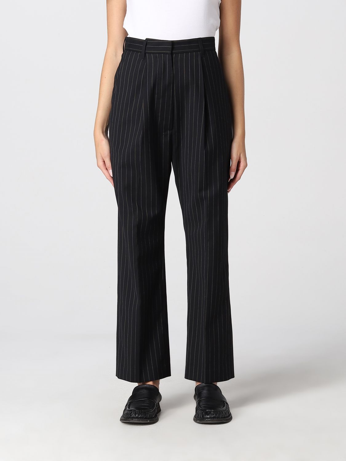 MM6 Maison Margiela Trousers MM6 MAISON MARGIELA Woman colour Black