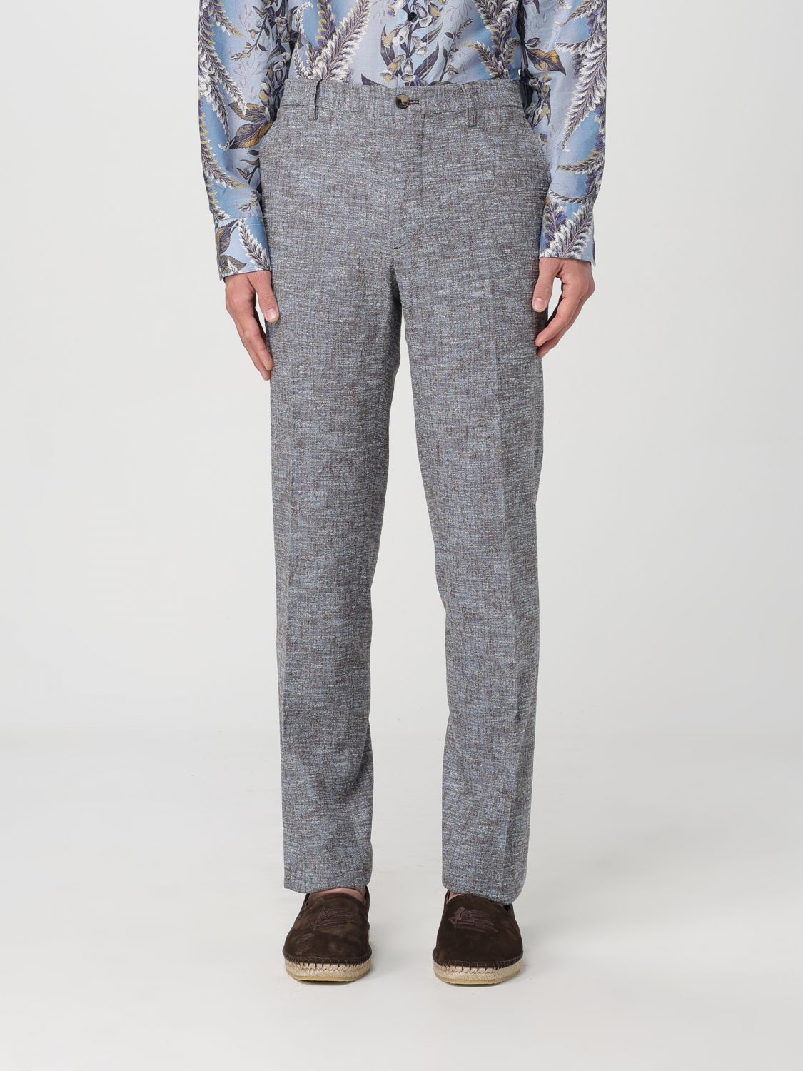 Etro Trousers ETRO Men colour Grey