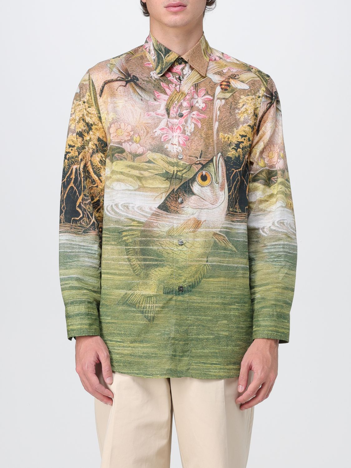 Etro Shirt ETRO Men colour Green