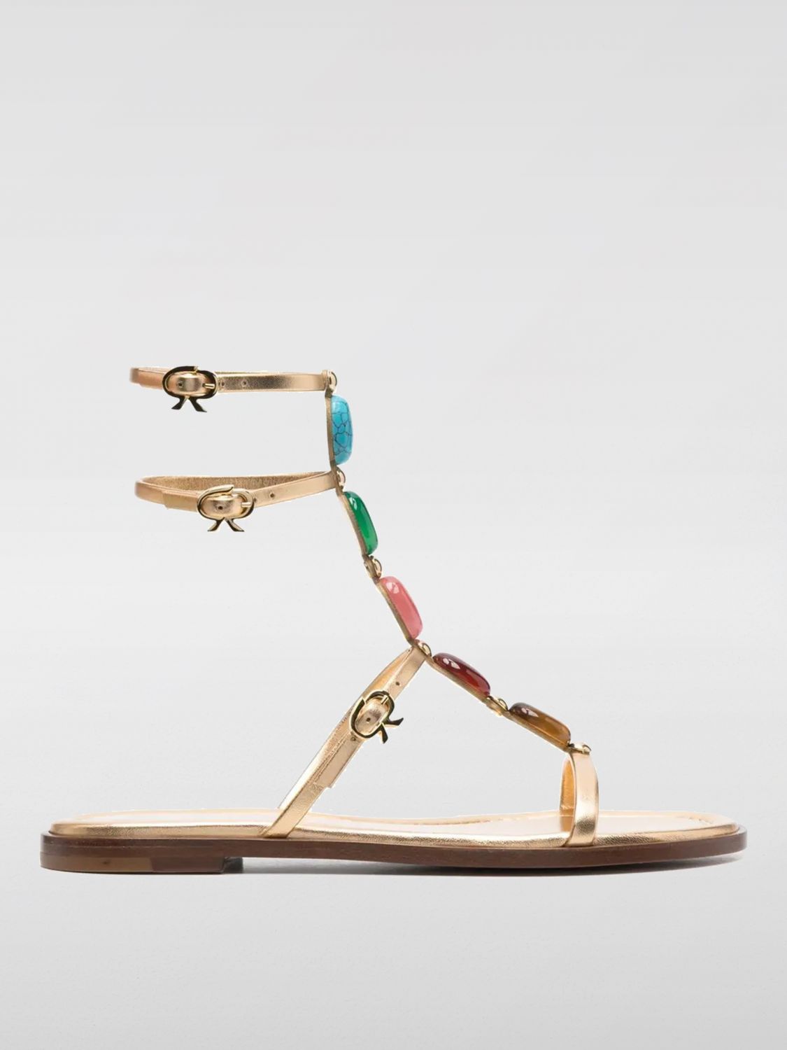 Gianvito Rossi Heeled Sandals GIANVITO ROSSI Woman color Gold