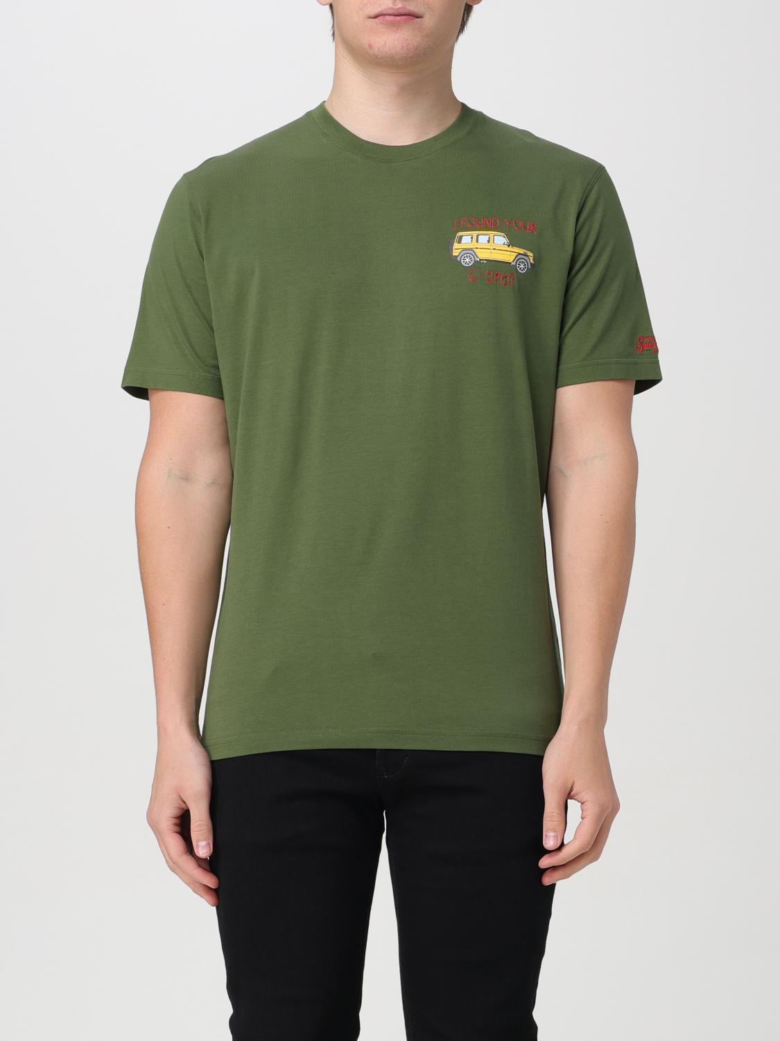 Mc2 Saint Barth T-Shirt MC2 SAINT BARTH Men color Moss Green