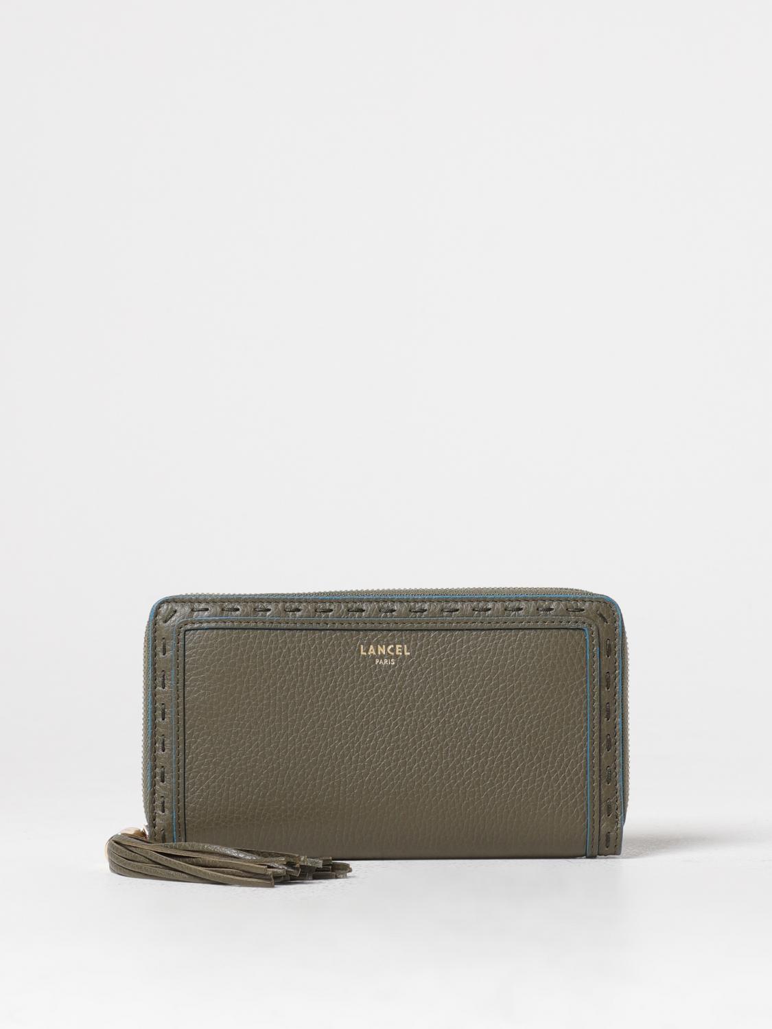 Lancel Wallet LANCEL Woman colour Green