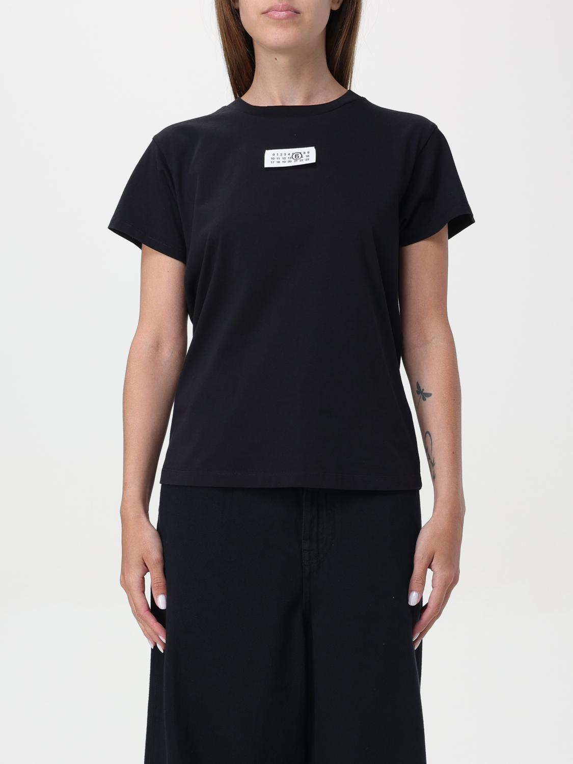 MM6 Maison Margiela T-Shirt MM6 MAISON MARGIELA Woman color Black