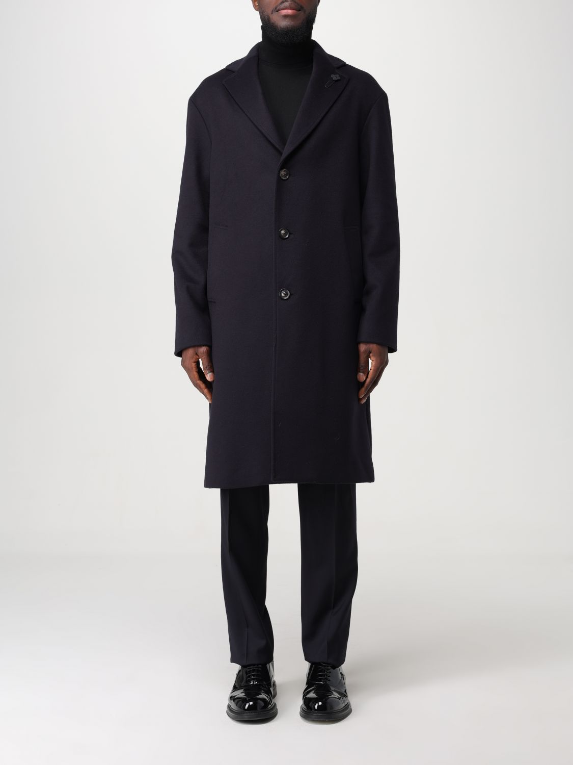 Lardini Coat LARDINI Men colour Blue