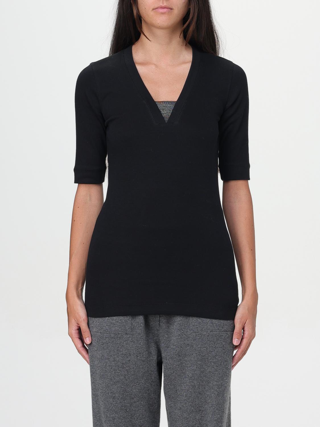 Brunello Cucinelli T-Shirt BRUNELLO CUCINELLI Woman color Black