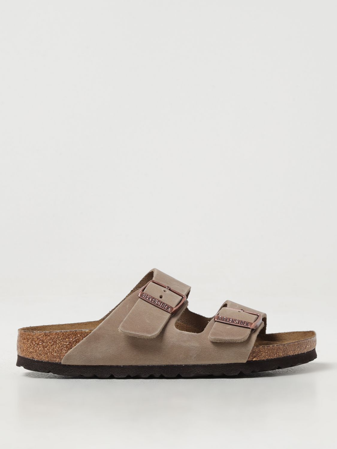 Birkenstock Flat Sandals BIRKENSTOCK Woman colour Tobacco