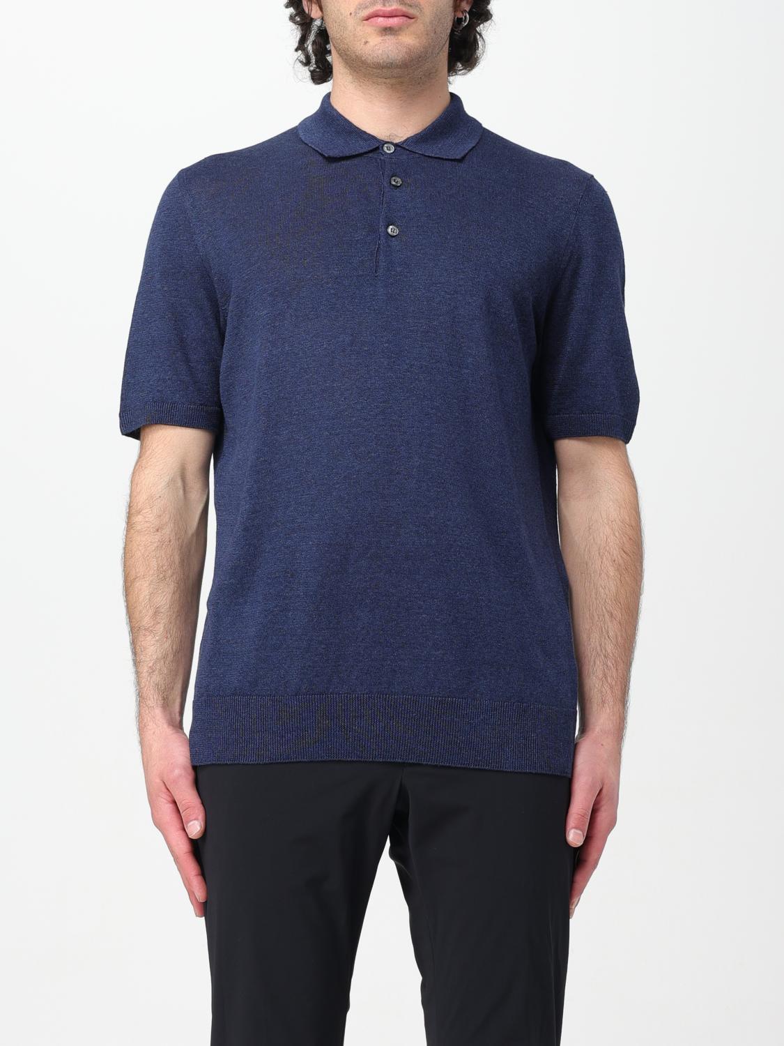 Drumohr Polo Shirt DRUMOHR Men colour Blue