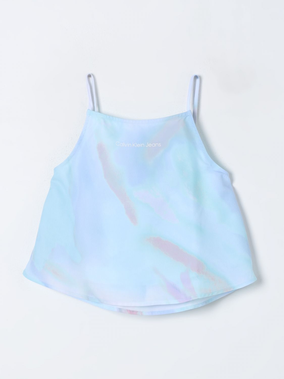 Calvin Klein T-Shirt CALVIN KLEIN Kids colour Sky