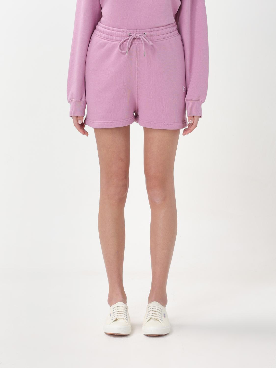 Maison Kitsuné Short MAISON KITSUNÉ Woman colour Pink