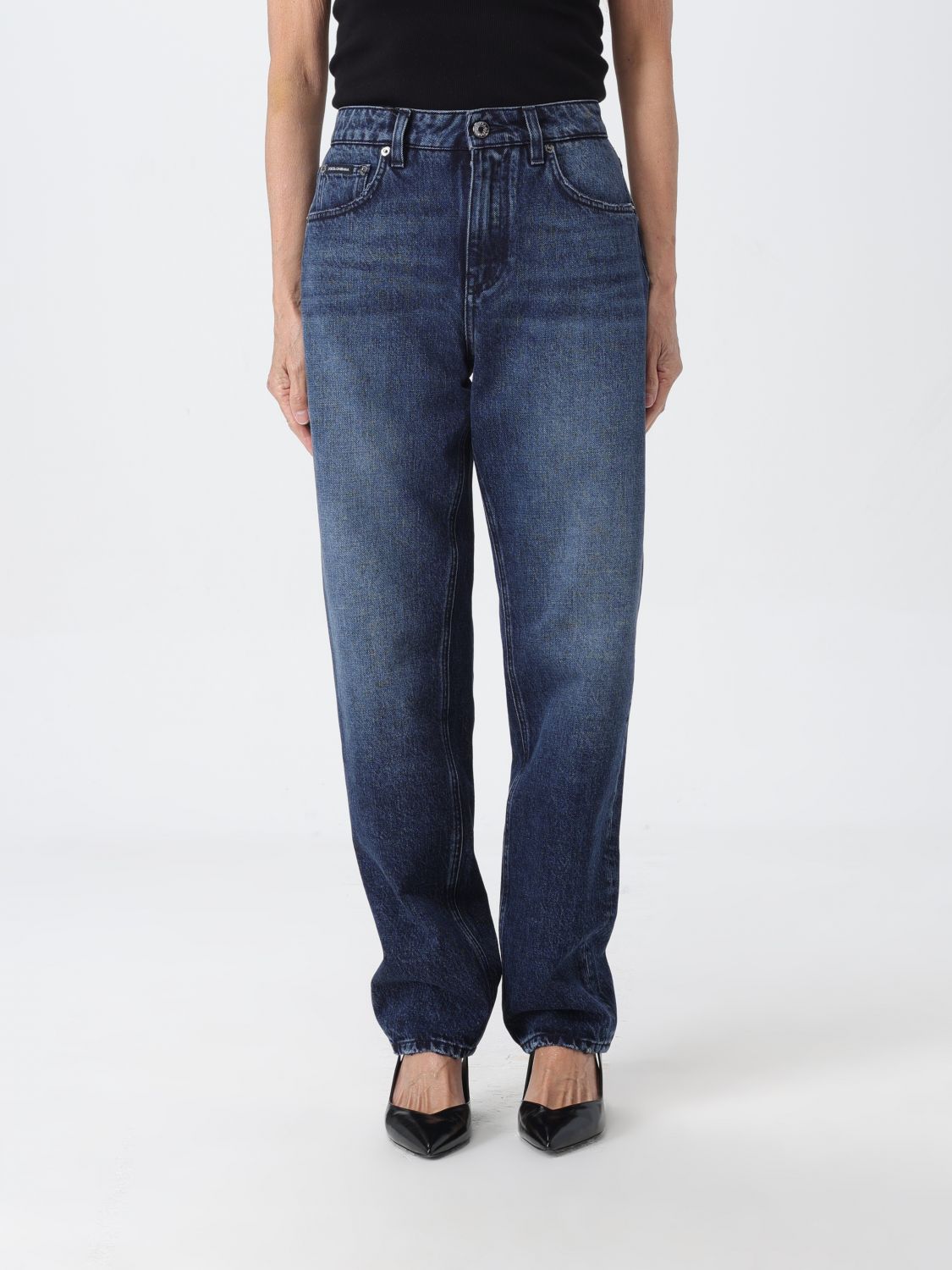 Dolce & Gabbana Jeans DOLCE & GABBANA Woman colour Blue