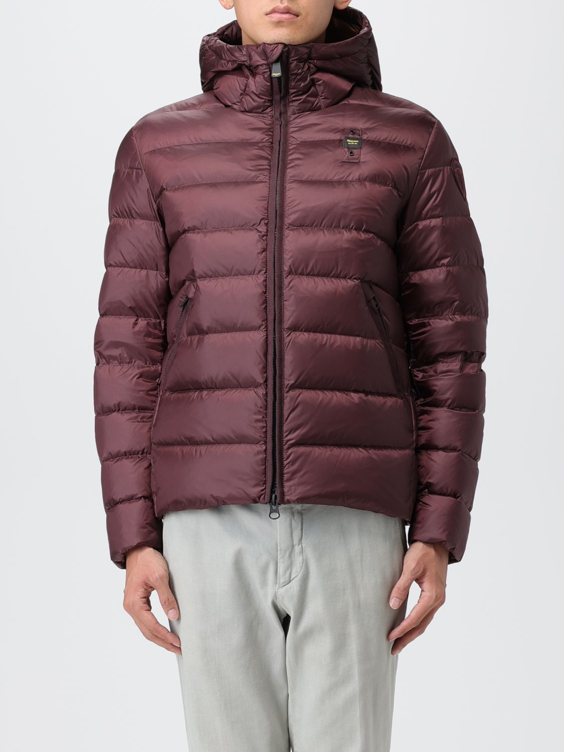 Blauer Jacket BLAUER Men colour Sangria