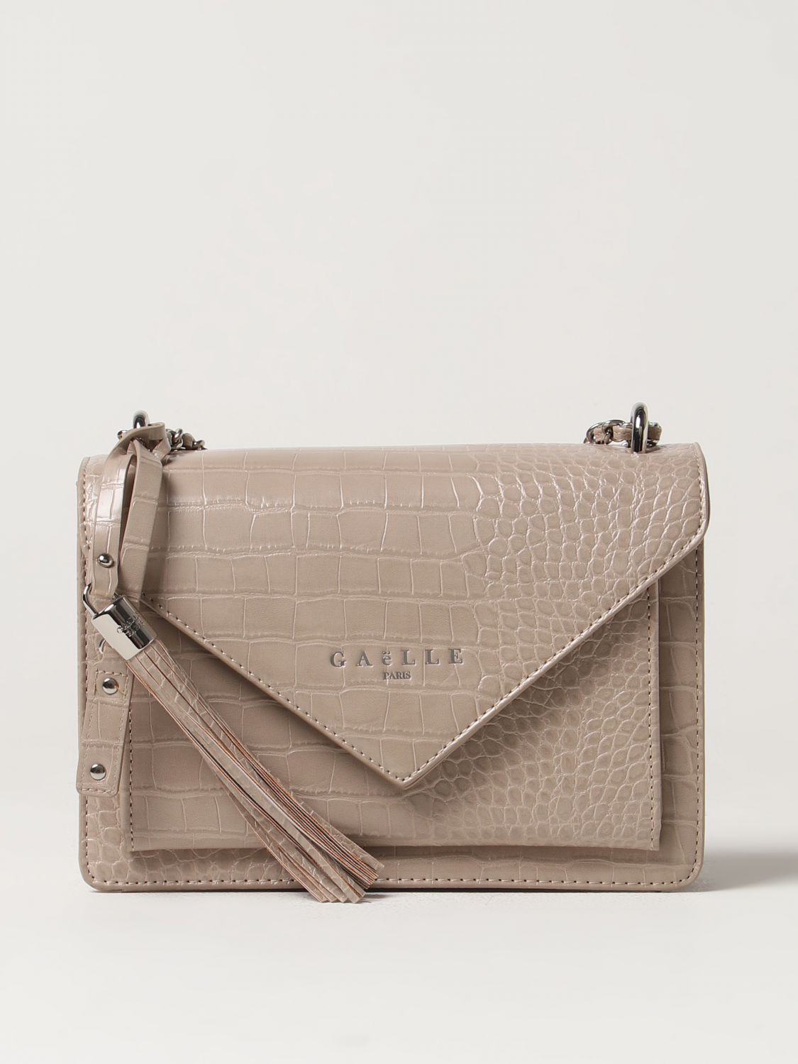 Gaëlle Paris Shoulder Bag GAËLLE PARIS Woman colour Beige