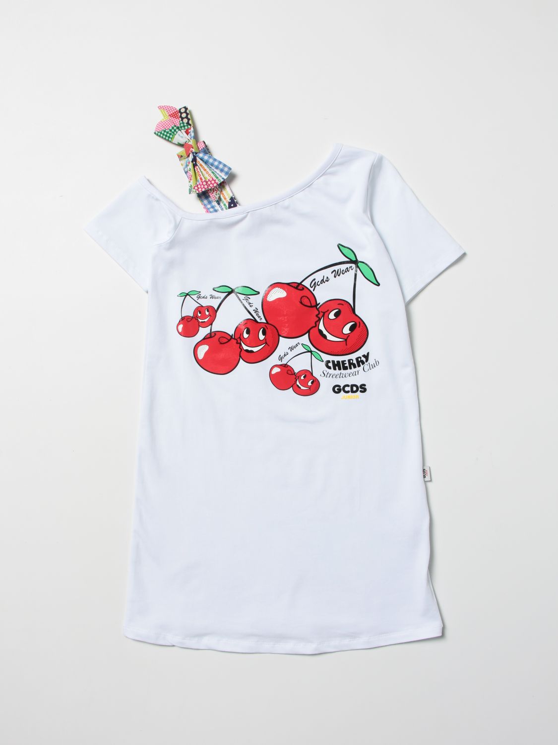 GCDS Gcds t-shirt dress with cherry print