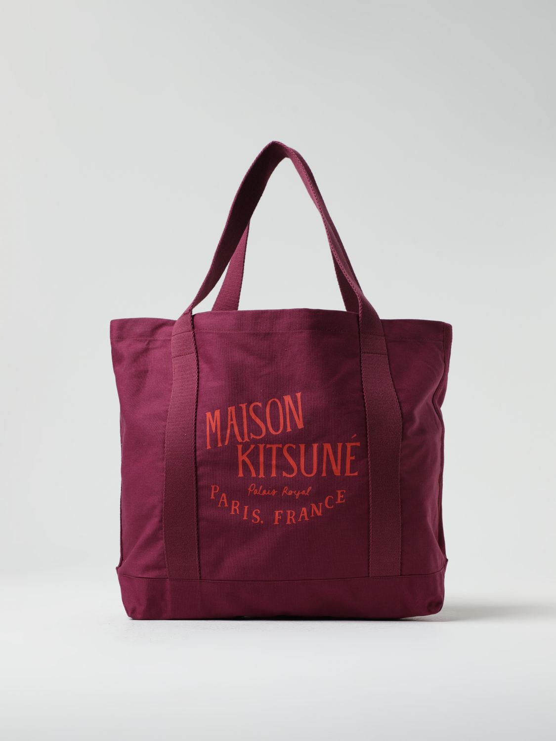 Maison Kitsuné Bags MAISON KITSUNÉ Men colour Burgundy