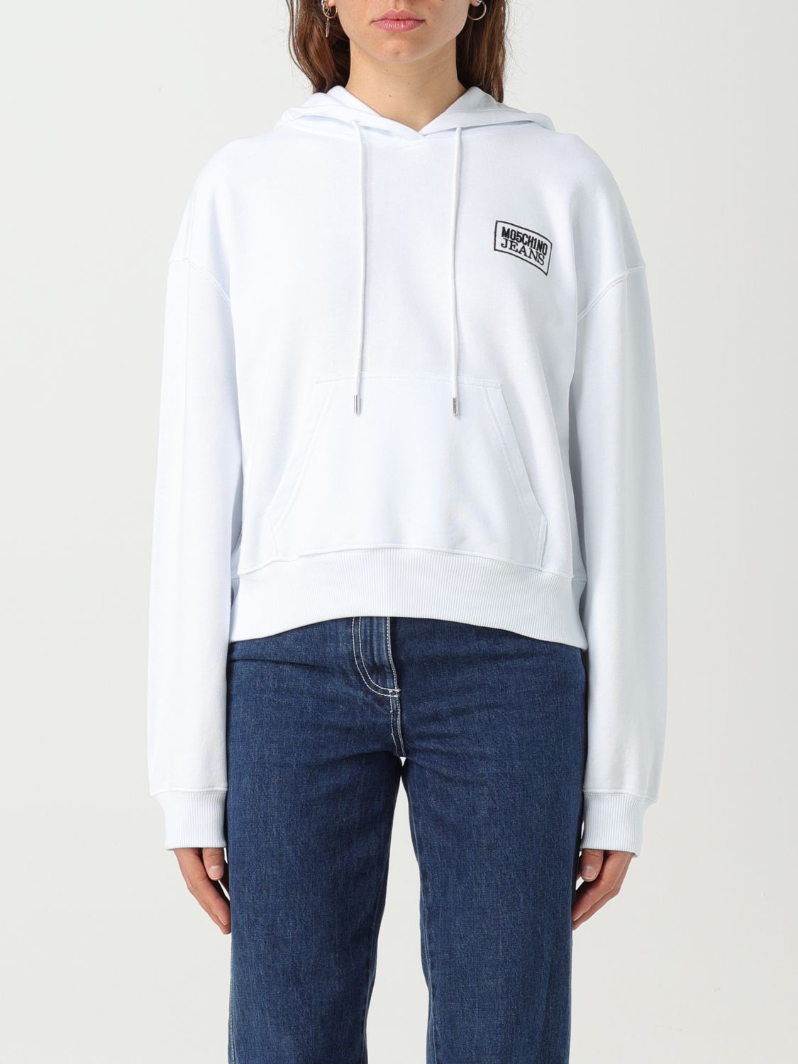 Moschino Jeans Sweatshirt MOSCHINO JEANS Woman colour White