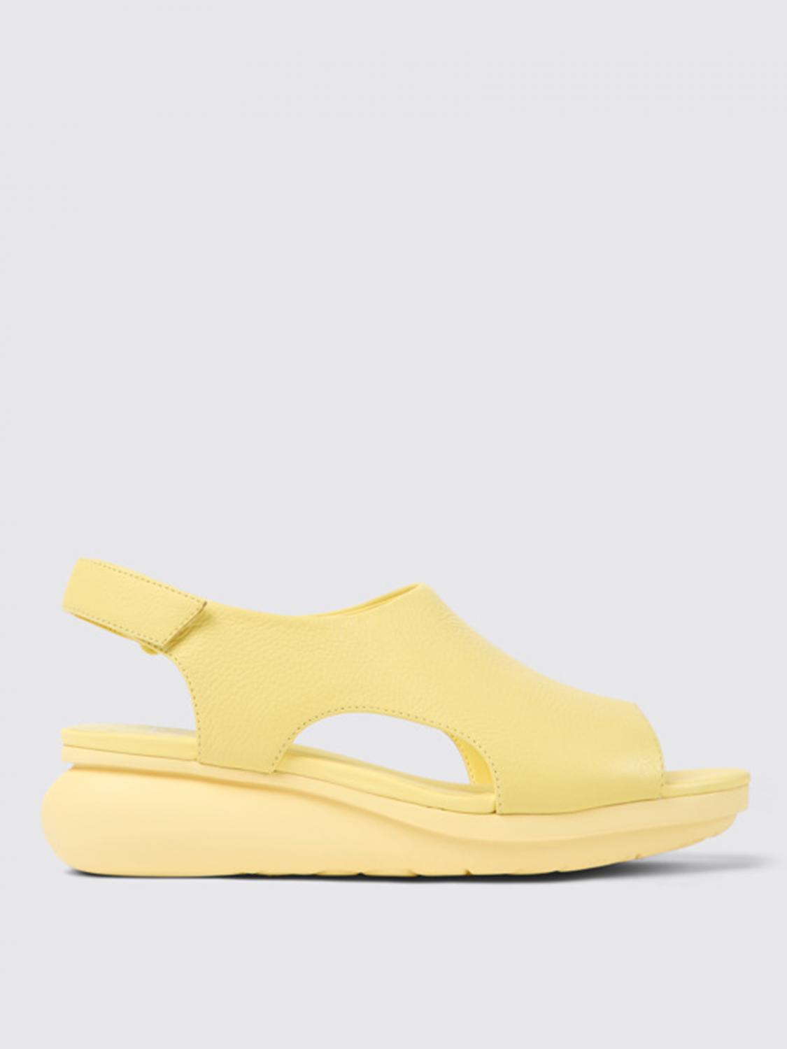 Camper Flat Sandals CAMPER Woman colour Yellow