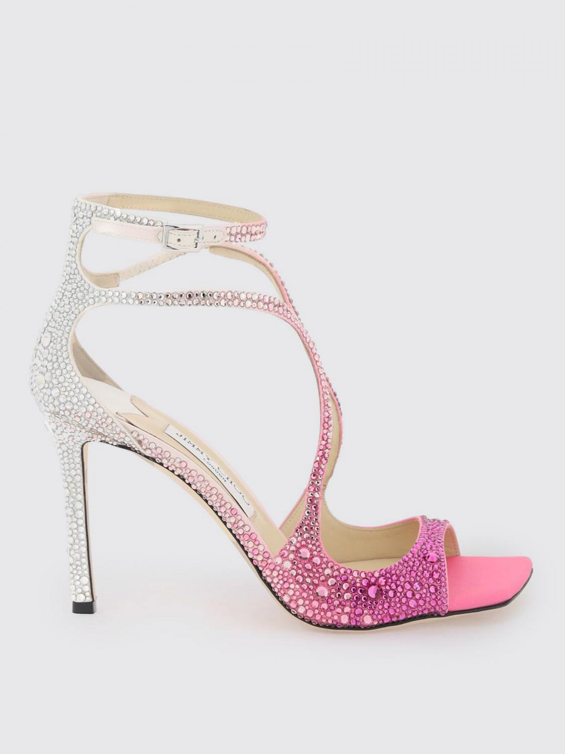 Jimmy Choo Heeled Sandals JIMMY CHOO Woman color Pink