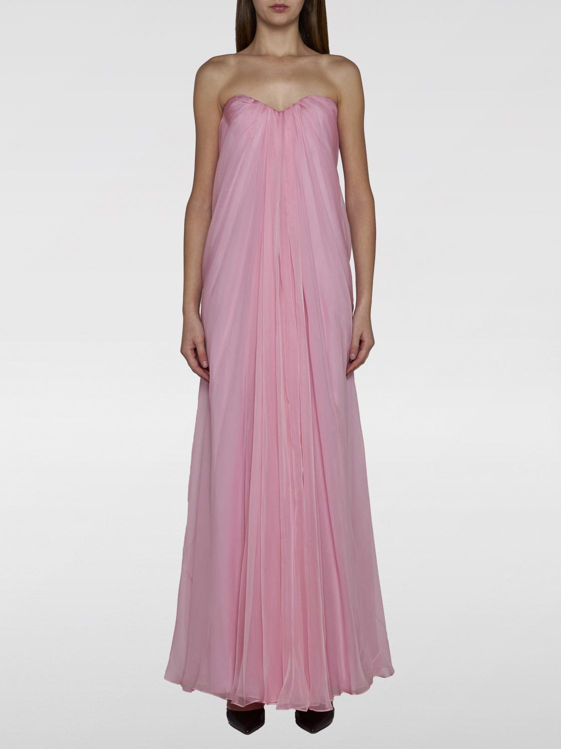 Alexander McQueen Dress ALEXANDER MCQUEEN Woman color Pink