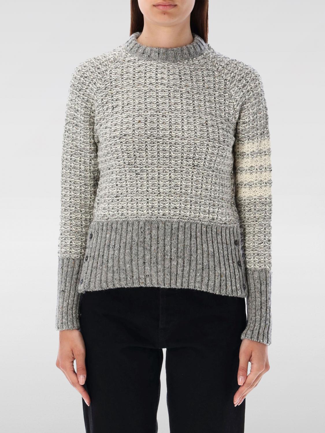 Thom Browne Sweater THOM BROWNE Woman color Grey